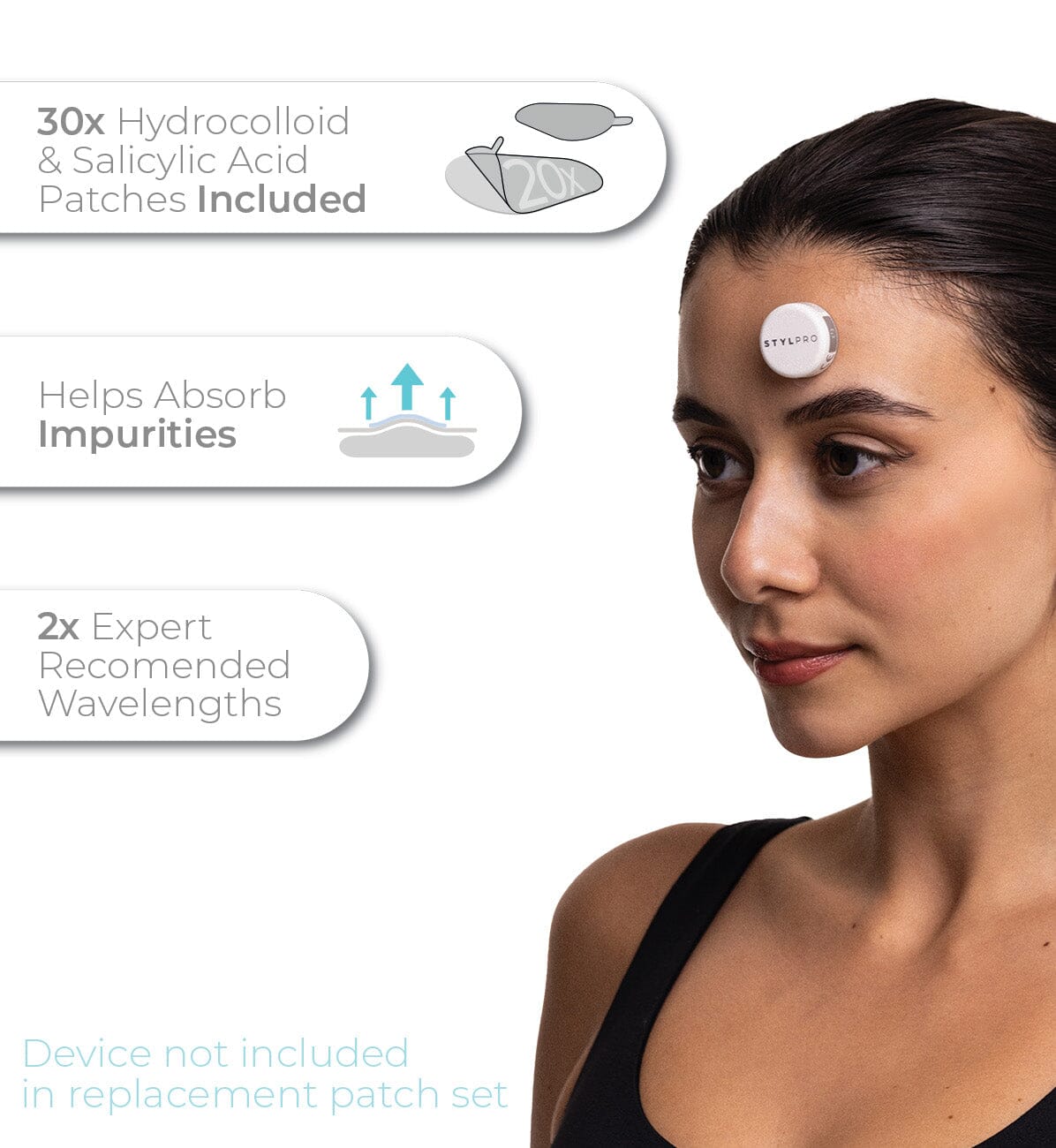 STYLPRO Hydrocolloid & Salicylic Acid Replacement Patches